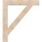 Ekena Millwork Traditional Block Smooth Bracket, Douglas Fir, 5 1/2"W x 42"D x 48"H BKT06X42X48TRA05SDF - alternate 3